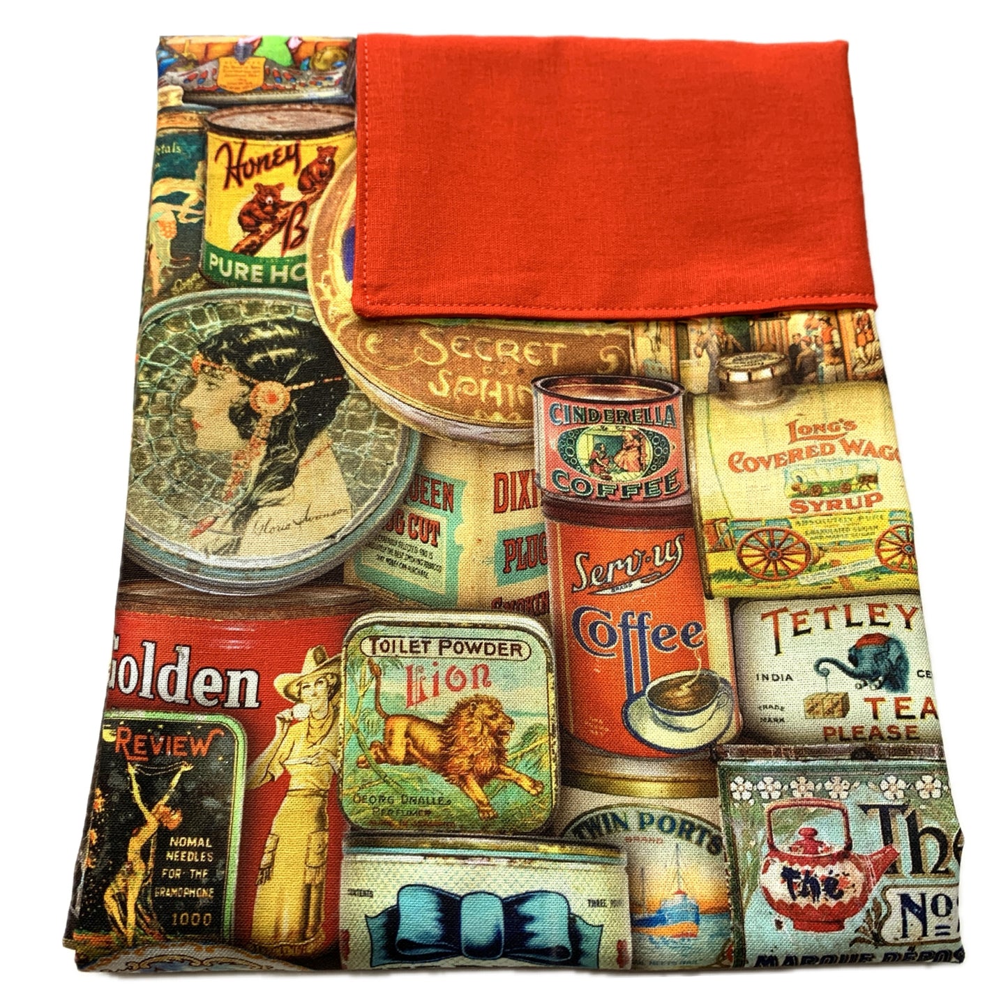 MUMMA WHOOPEE - "Vintage Tins" FABRIC APRON