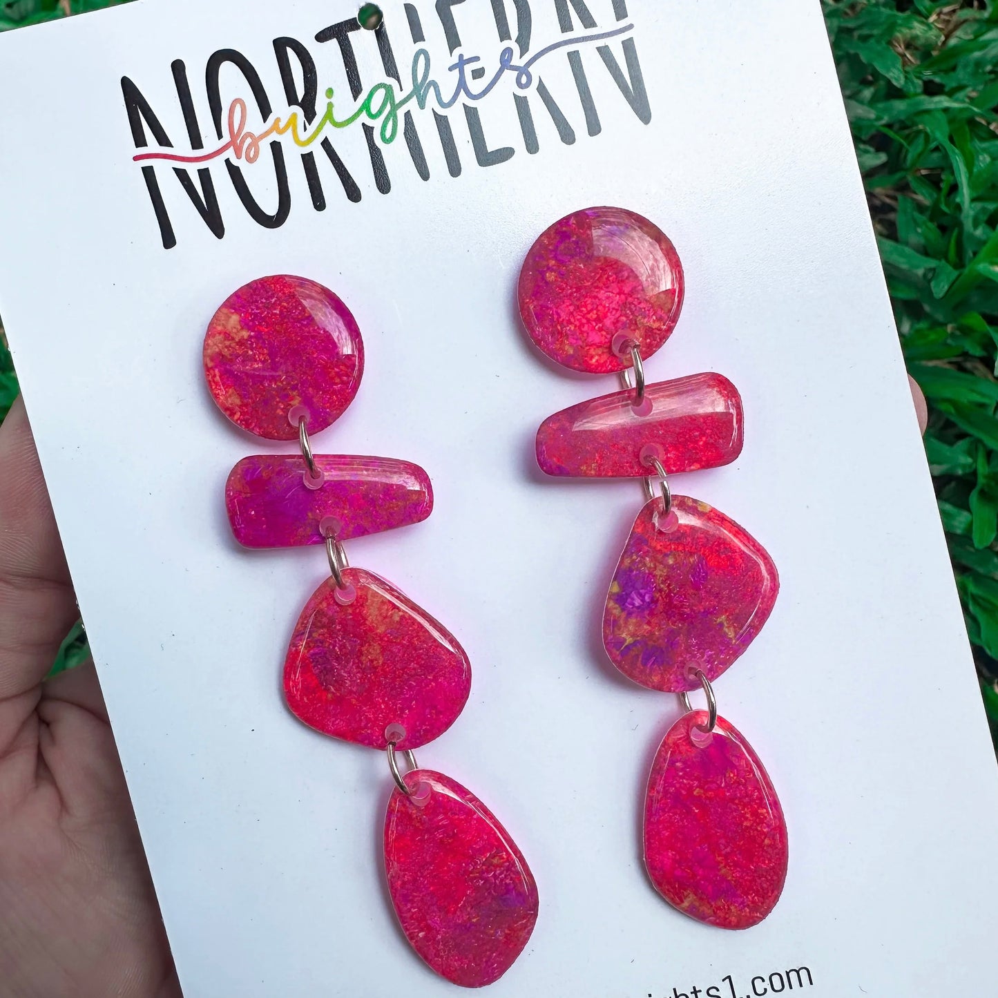 Northern Brights - Callie Dangles - Pink Purple