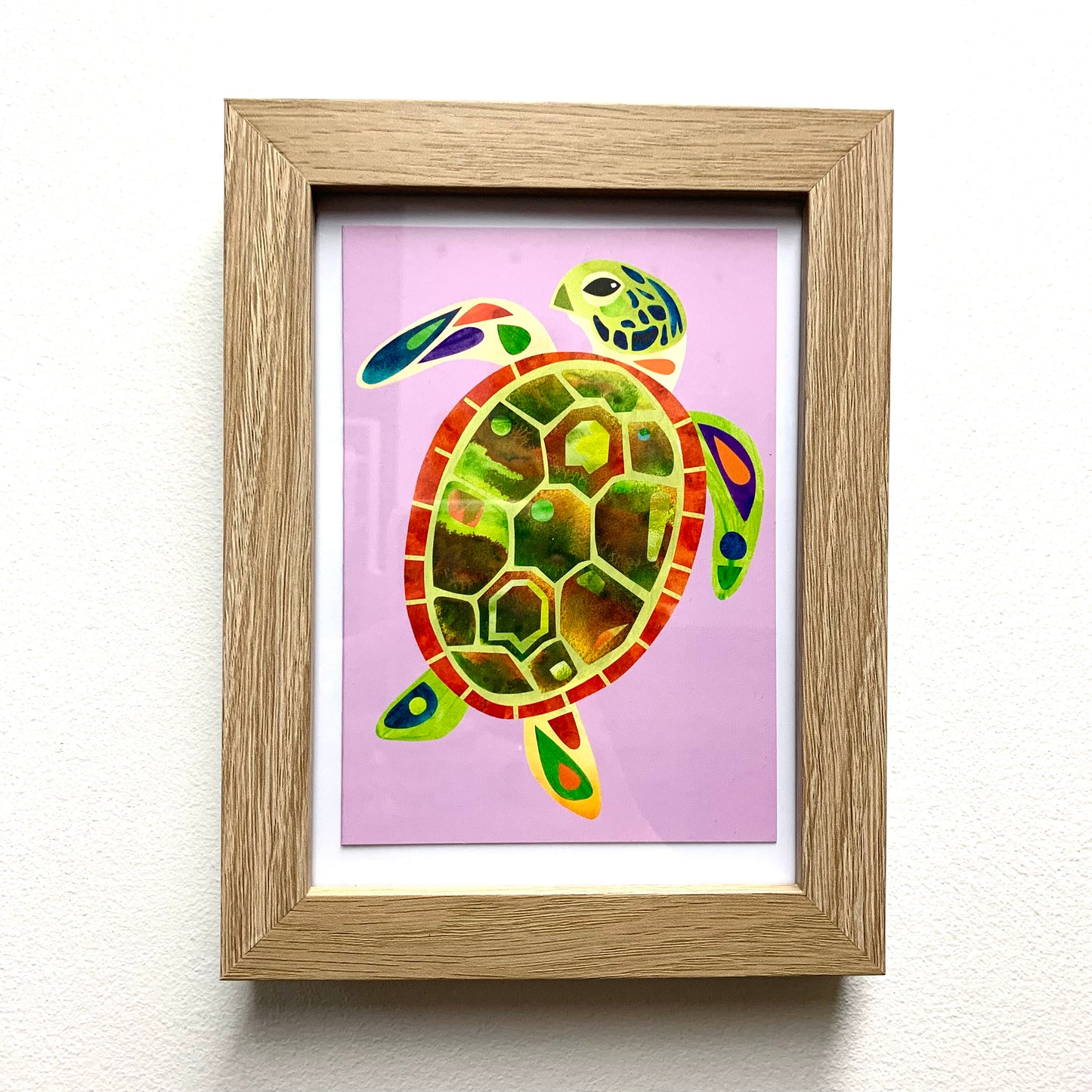 PETE CROMER - Framed "Turtle" Pete Cromer Print