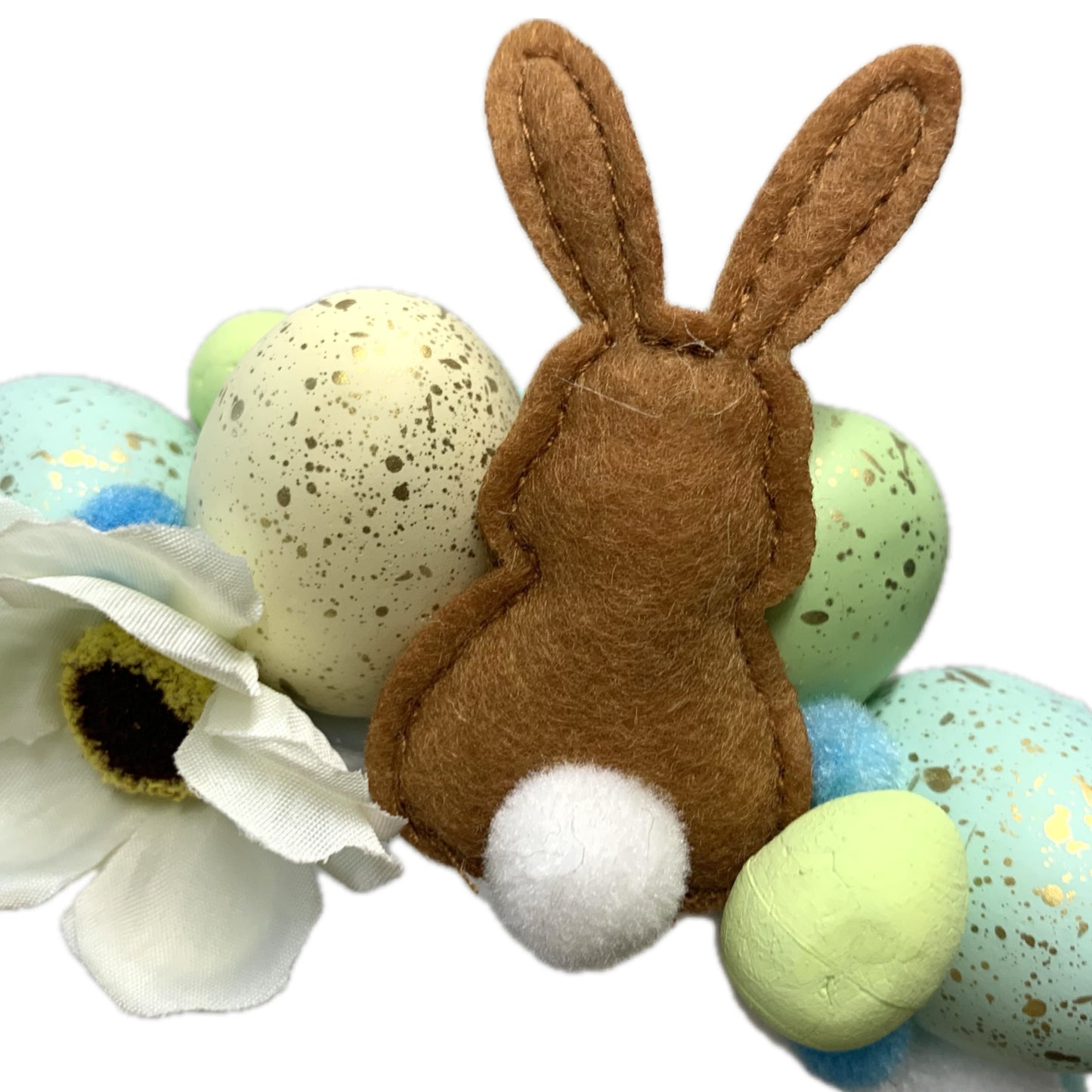THIS BIRD HAS FLOWN- EASTER EGGS- Blues & Greens- MEDIUM HEADBAND