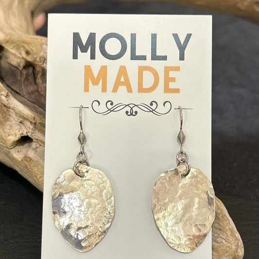 MOLLY MADE- "Sterling" Spoon Earrings