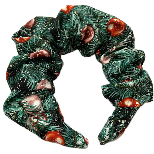 MAKIN WHOOPEE - BIG SCRUNCHIE CHRISTMAS HEADBANDS- Pretty Pines