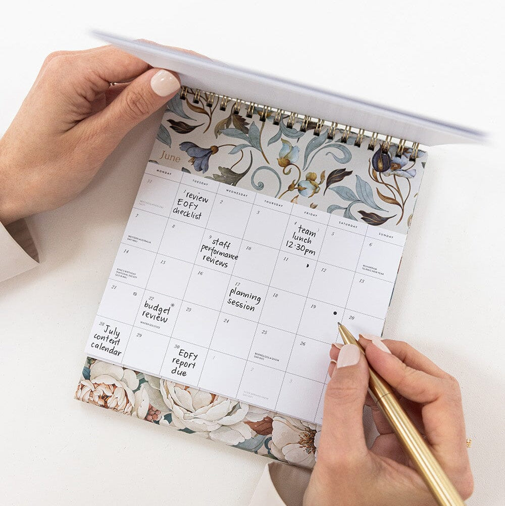 BESPOKE LETTERPRESS - 2027 Desk Calendar