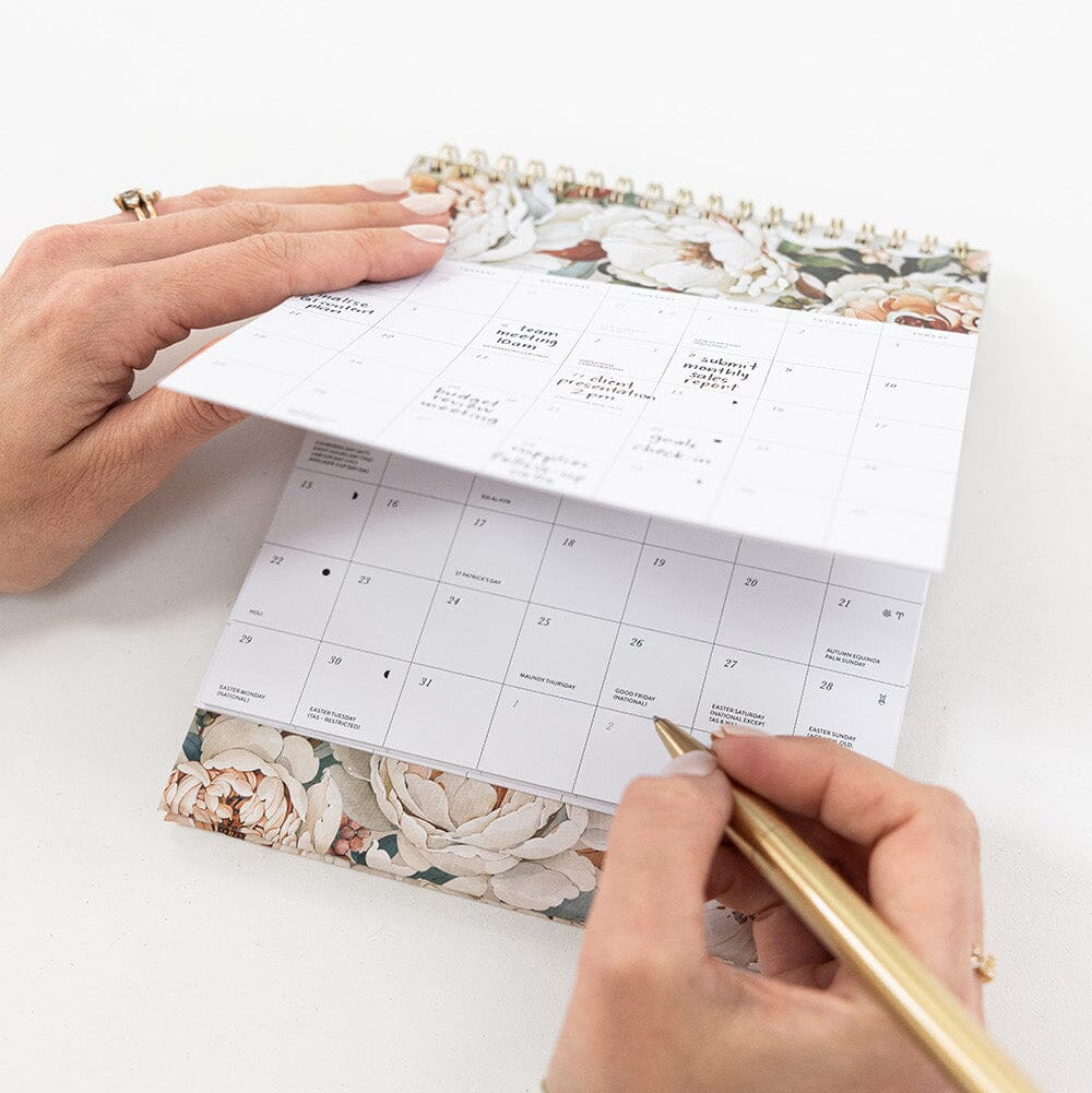 BESPOKE LETTERPRESS - 2027 Desk Calendar