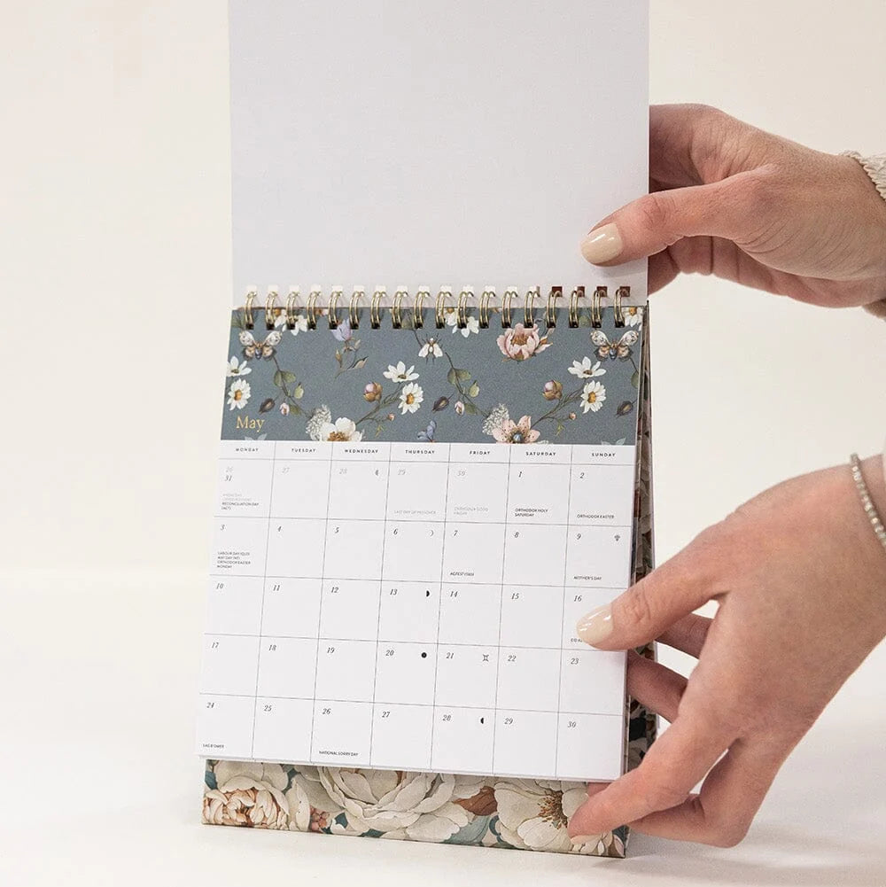 BESPOKE LETTERPRESS - 2027 Desk Calendar
