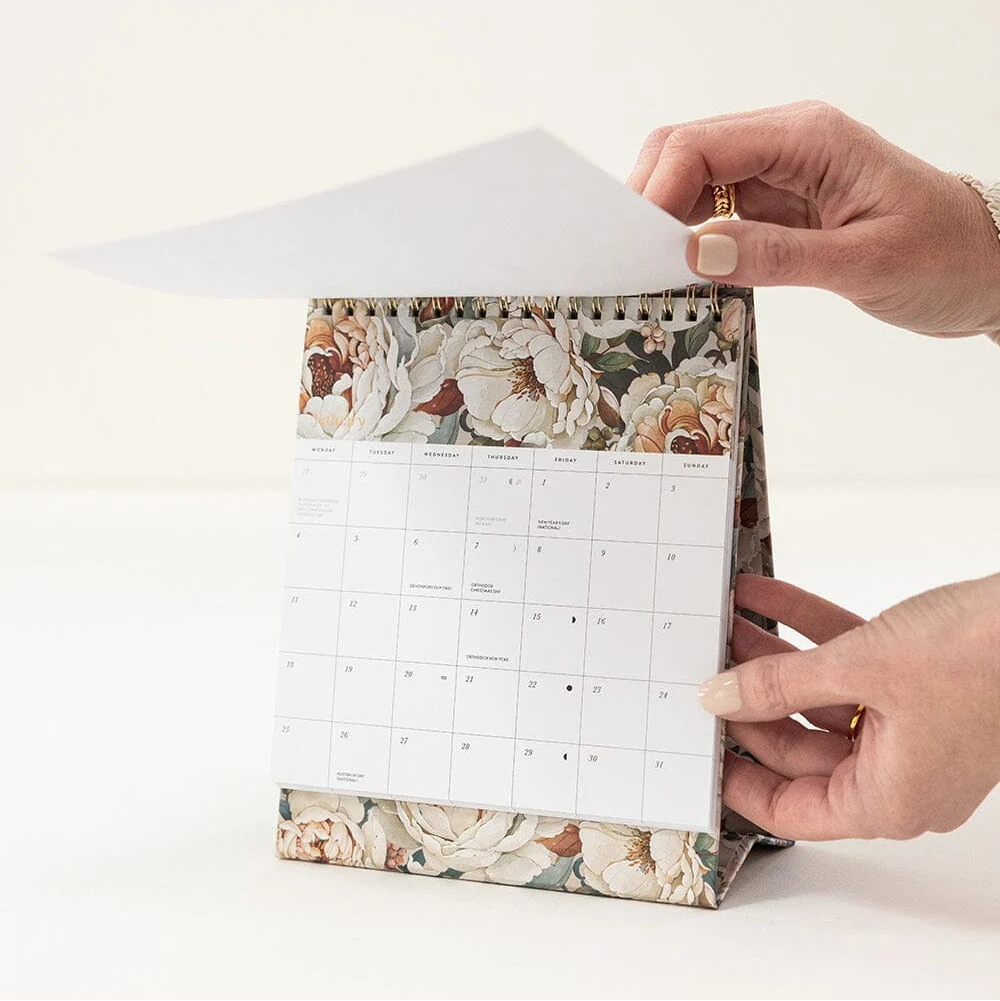 BESPOKE LETTERPRESS - 2027 Desk Calendar