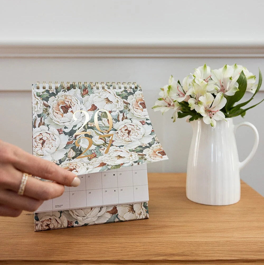 BESPOKE LETTERPRESS - 2027 Desk Calendar