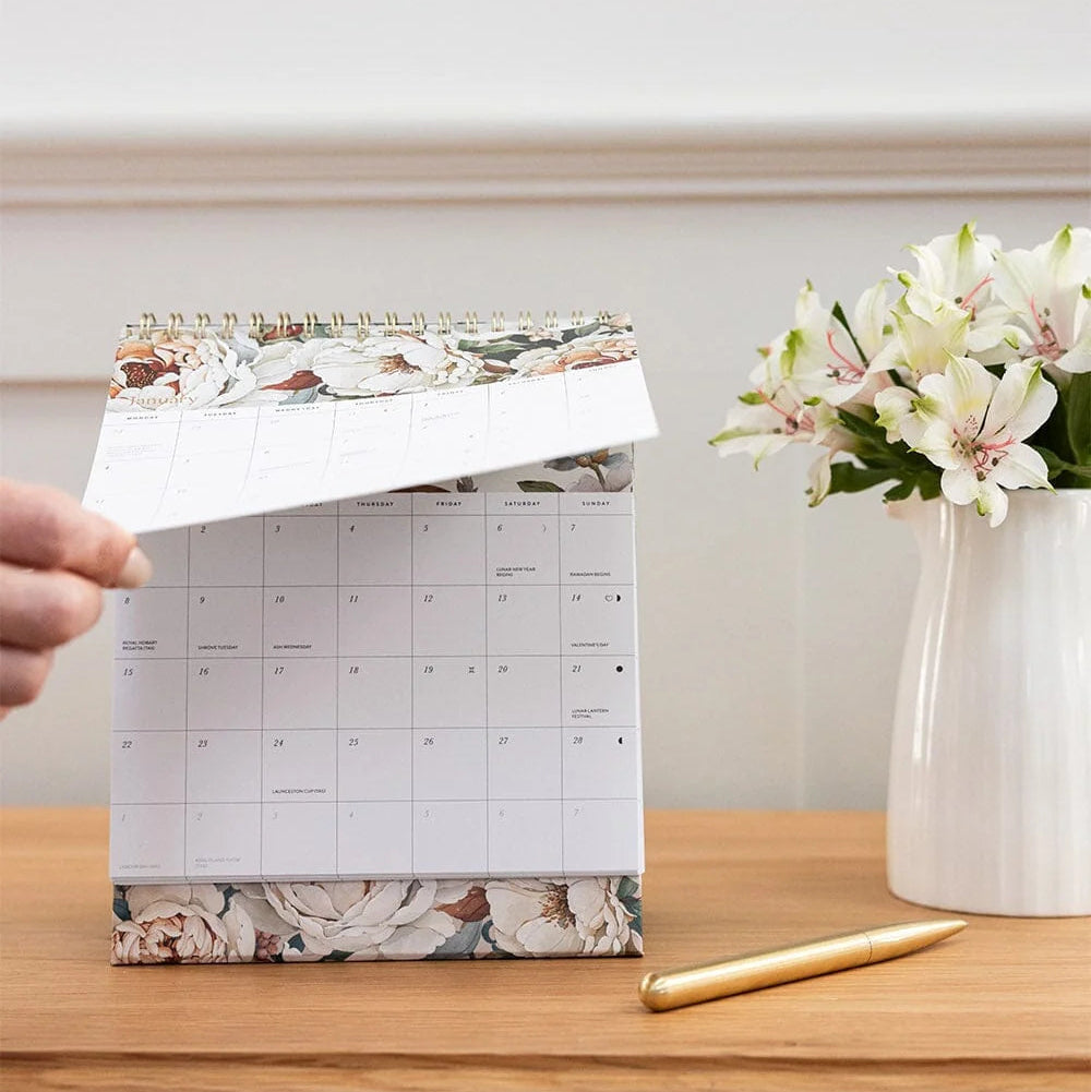 BESPOKE LETTERPRESS - 2027 Desk Calendar