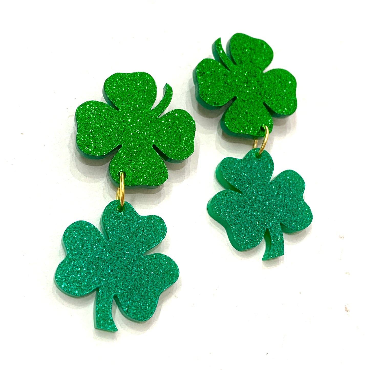 MAKIN' WHOOPEE - Double Your Luck- Hanging Charm Double Brooch