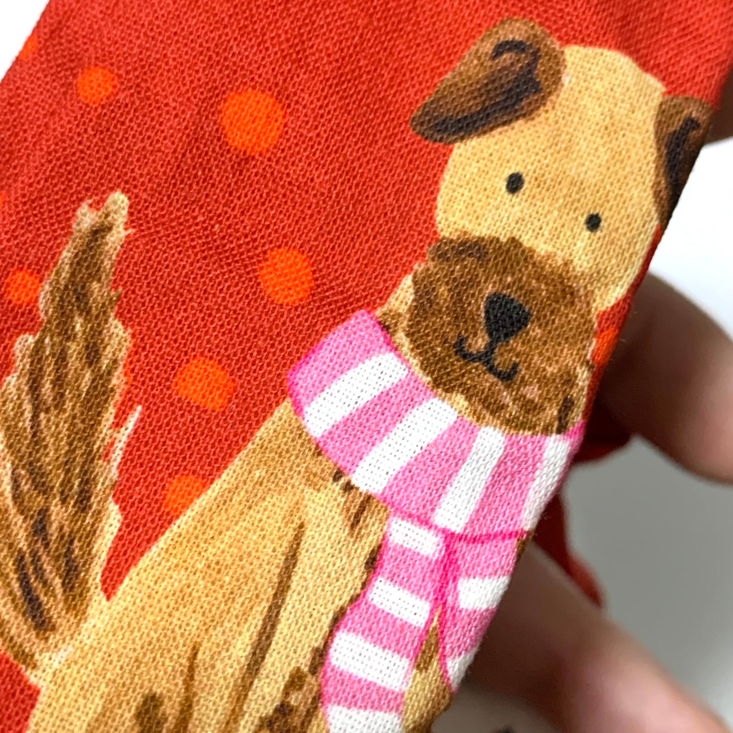 MUMMA WHOOPEE - Jumbo "Festive Doggos" Christmas Scrunchies