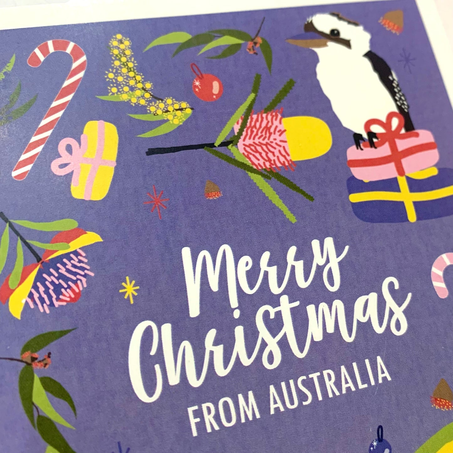 CANDLEBARK CREATIONS - "Christmas Flora & Fauna" Australiana Single Cards