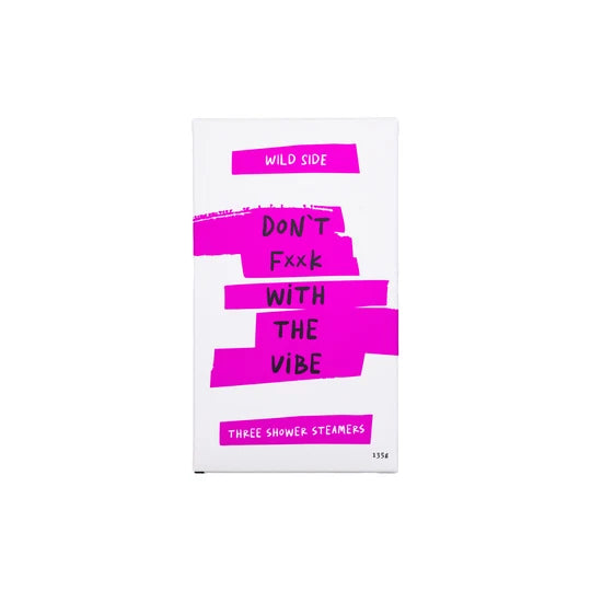 WILD EMERY - Don't F*ck With The Vibe - Shower Steamer 3 Pack