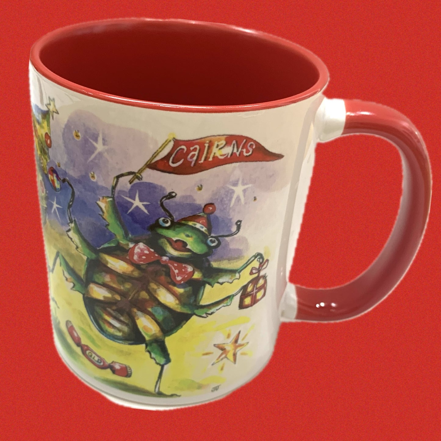 HAYLEY GILLESPIE - "Christmas Beetles"- CHRISTMAS MUG