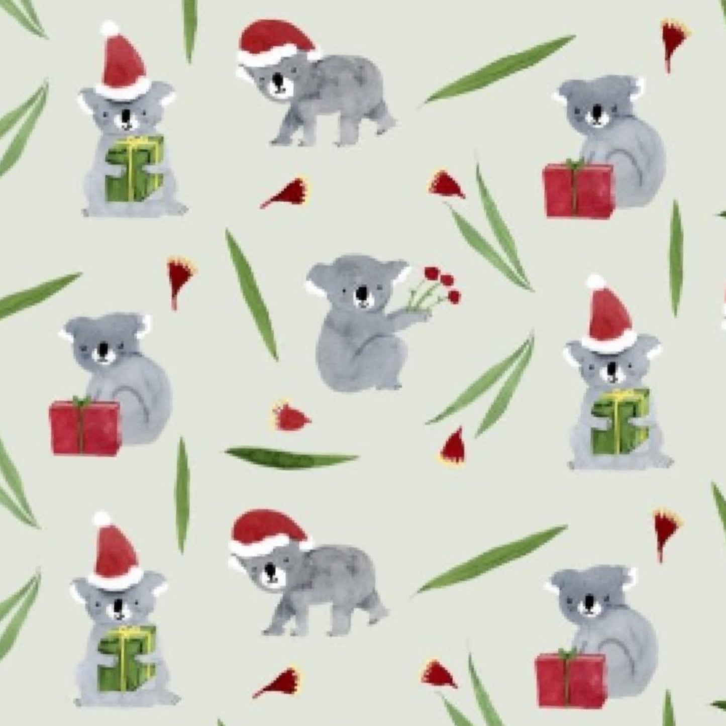 NUOVO - Gift Wrap- Christmas Koalas