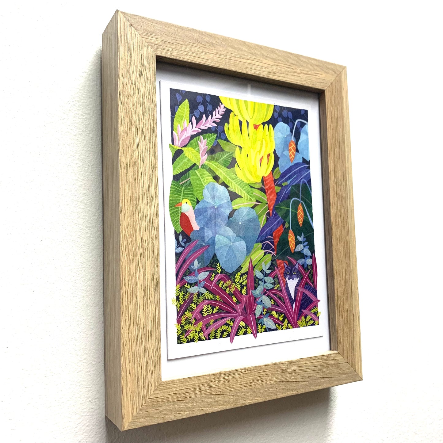 AHD PAPER CO - "Eli's Jungle" - Framed Image By Sarah Strickland