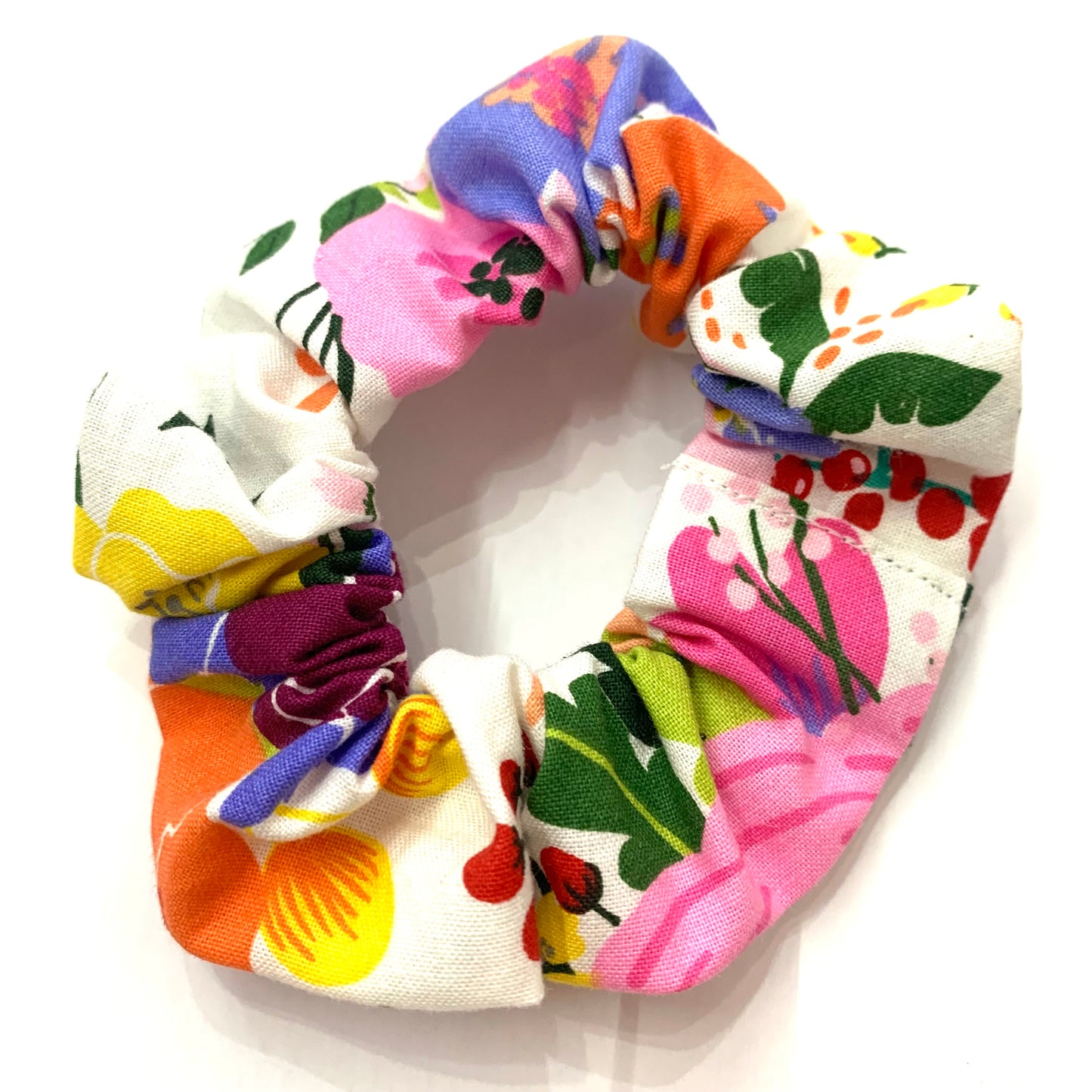 MUMMA WHOOPEE - "Bright Flowers & Berries" REGULAR SCRUNCHIES