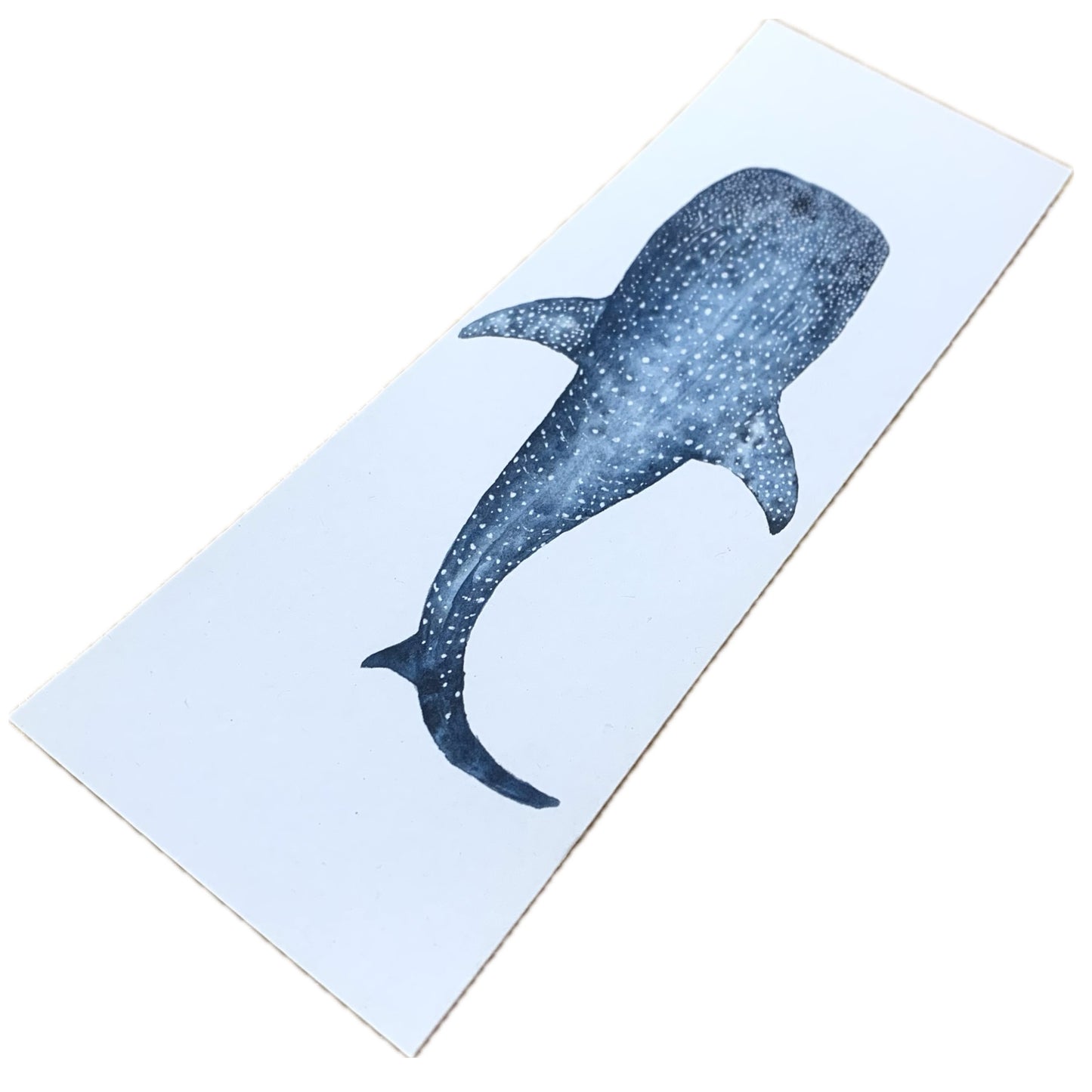 Shanna Trees Creations- "Whale Shark" Bookmark- White Paper