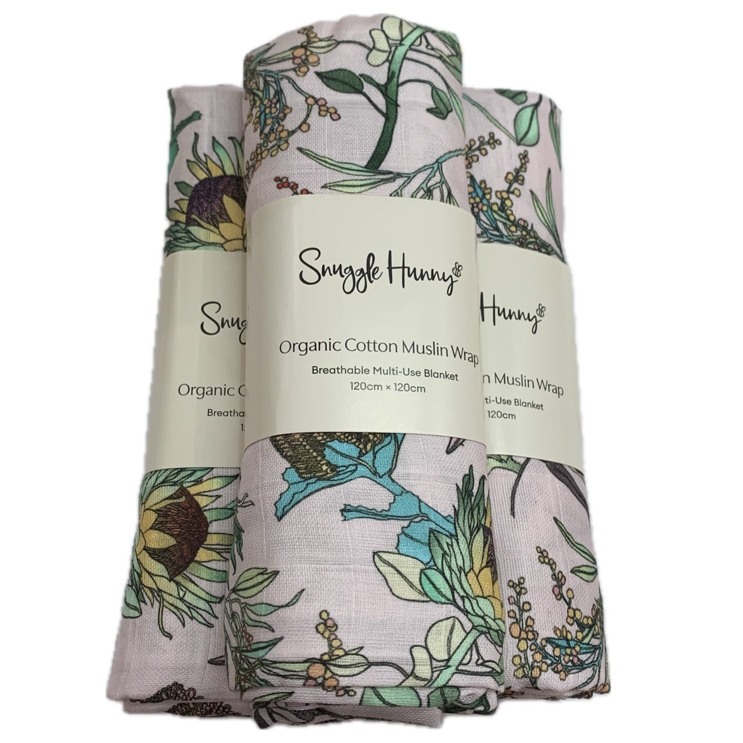 Snuggle Hunny- Banksia Organic Muslin Wrap