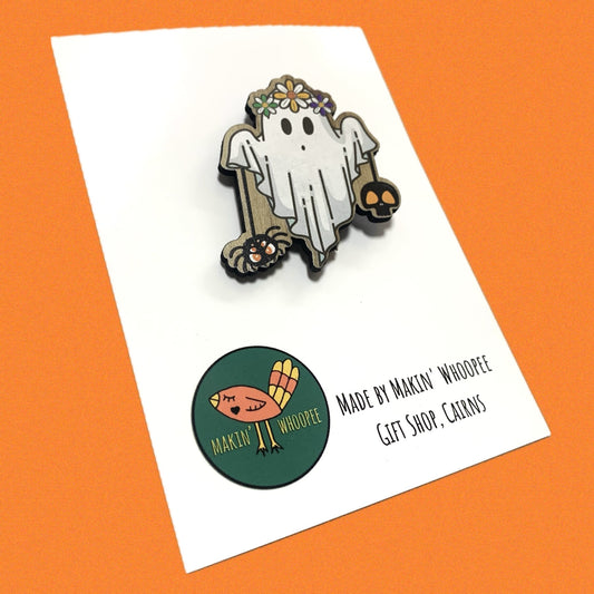 MAKIN' WHOOPEE - Bloom & Gloom- Timber Halloween Brooch