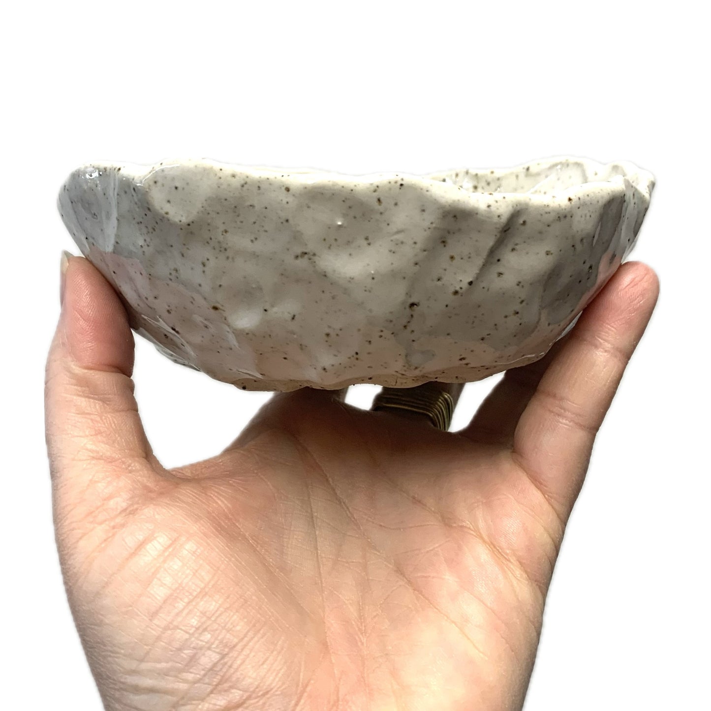 EARTH BY HAND- Midi Bowl - Speckled Organic