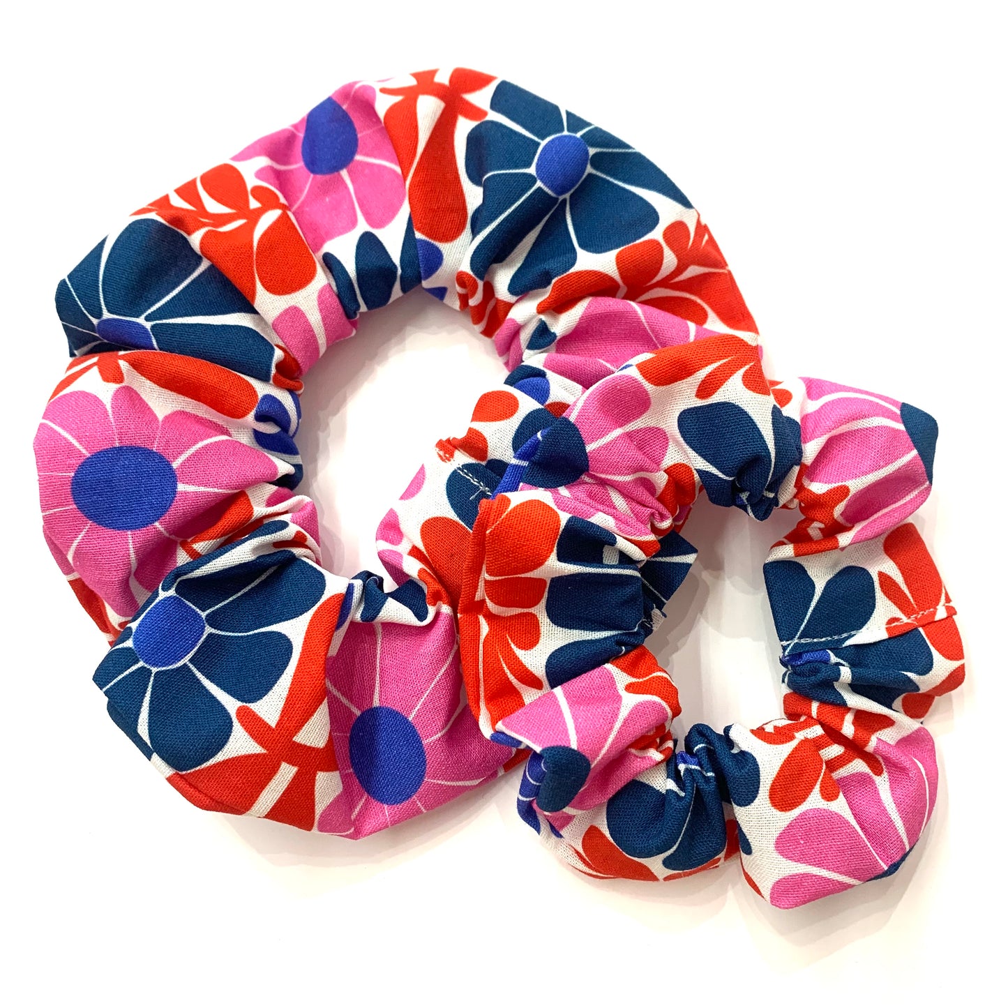 MUMMA' WHOOPEE - JUMBO "Folky Flowers" SCRUNCHIES