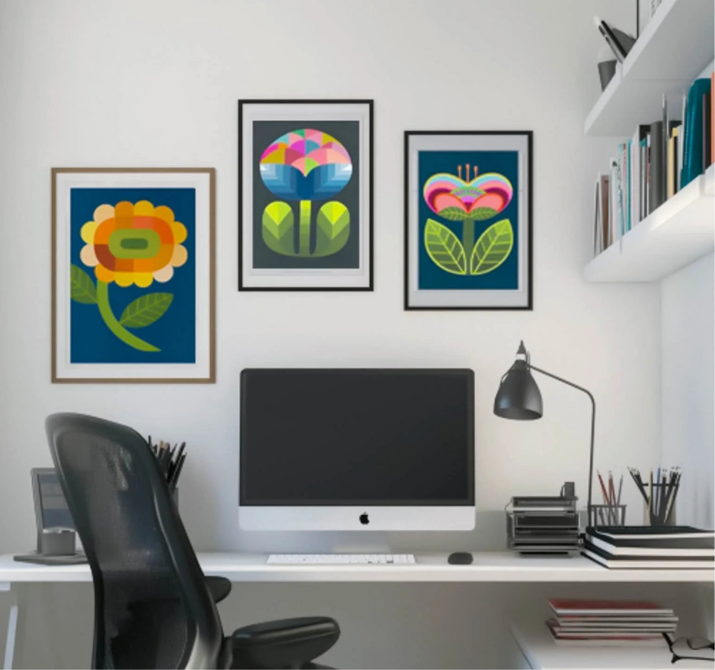 CLAIRE ISHINO- MEDIUM LIMITED EDITION A5 PRINTS- FLOWER BEFORE SLEEP