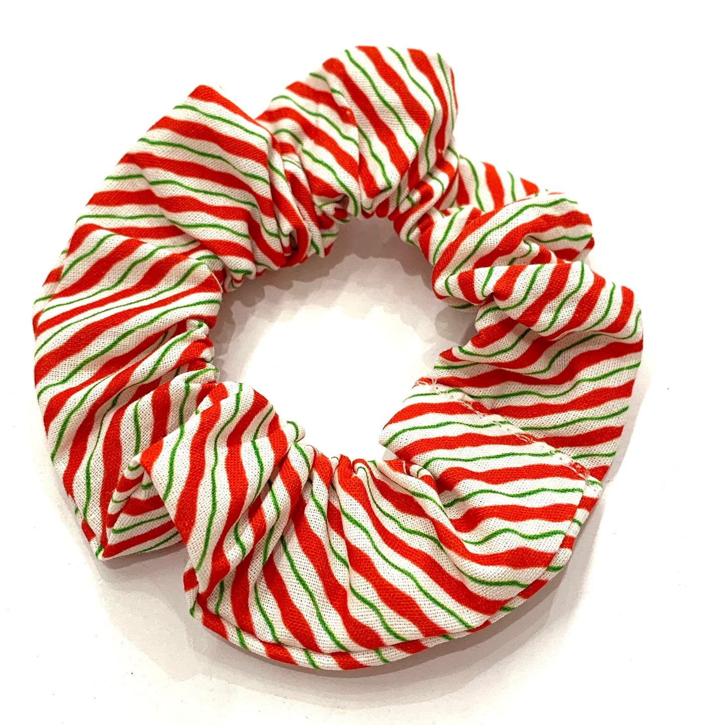 MAKIN' WHOOPEE - Regular “Candy Cane Stripes” SCRUNCHIE