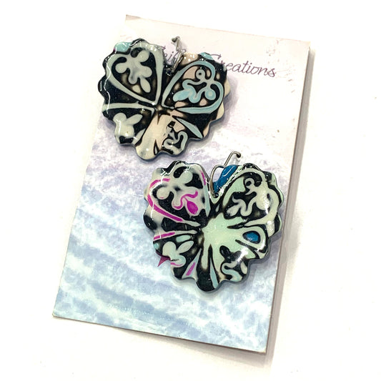 Sailvie Creations - Flourish Leaf Shaped Hook Dangle Earrings