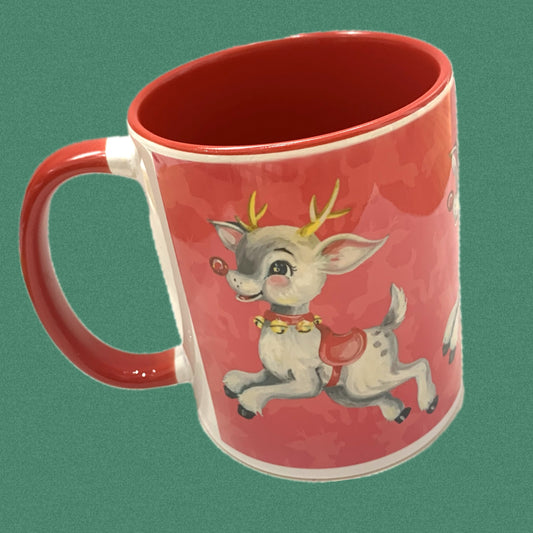 HAYLEY GILLESPIE - "Rudolph"- CHRISTMAS MUG