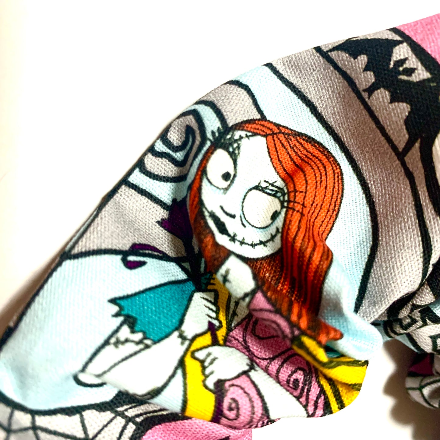 MUMMA WHOOPEE - Jumbo "Jack & Sally" Nightmare Before Christmas Scrunchies