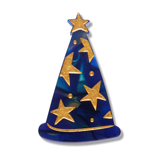 ERSTWILDER - Wizard Hat Simplified Mini Brooch - Pete Cromer Fairy Tales: Part 2