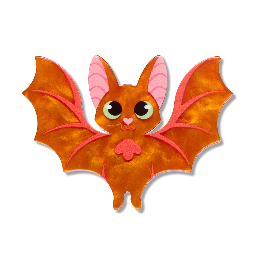 ERSTWILDER - "Winging It" Simplified Mini Brooch - Midnight Mischief