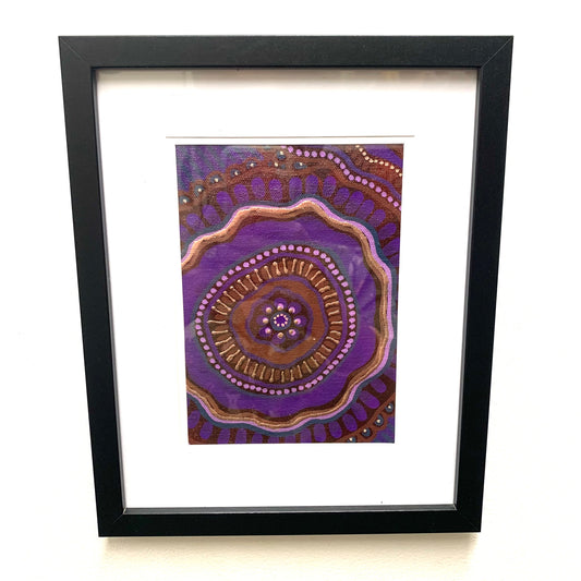 ART BY GAYLEE - Small Framed Original Painting #5