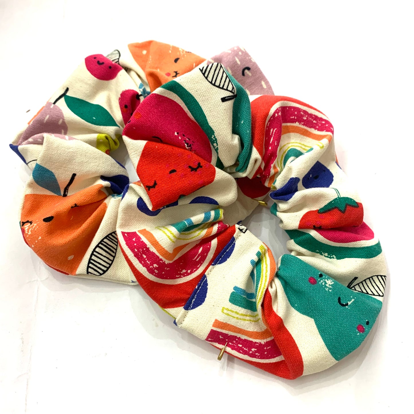 MUMMA WHOOPEE - JUMBO "Cute Fruits" SCRUNCHIES