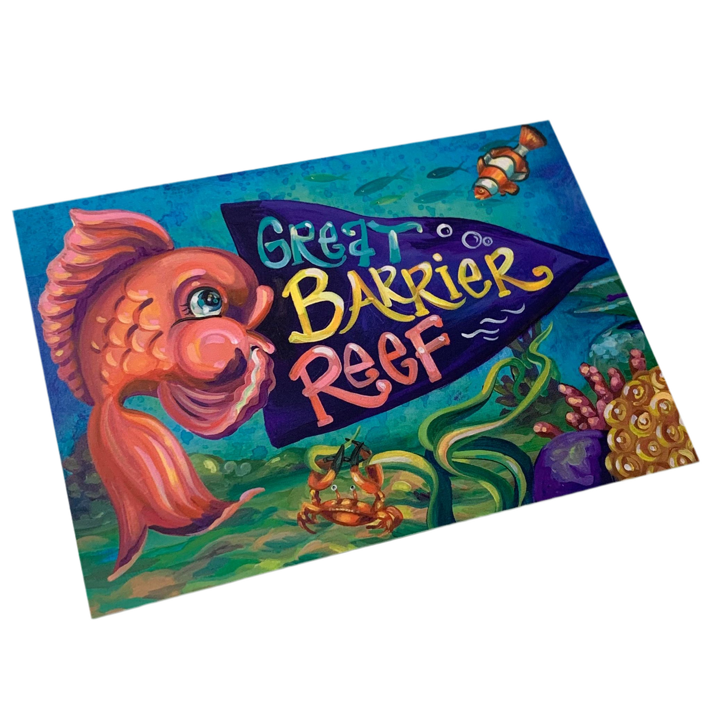 HAYLEY GILLESPIE - Great Barrier Reef POSTCARD