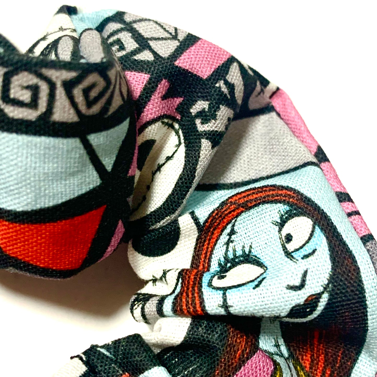 MUMMA WHOOPEE - Regular "Jack & Sally" Nightmare Before Christmas Scrunchies