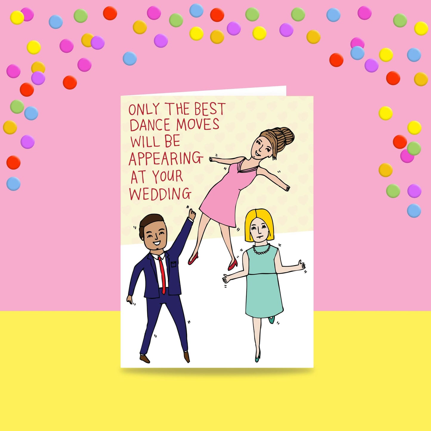 ABLE & GAME- Dancing at You're Wedding- Wedding Card