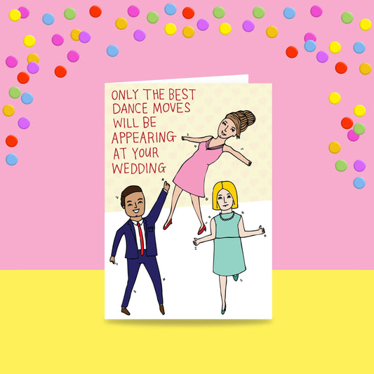 ABLE & GAME- Dancing at You're Wedding- Wedding Card