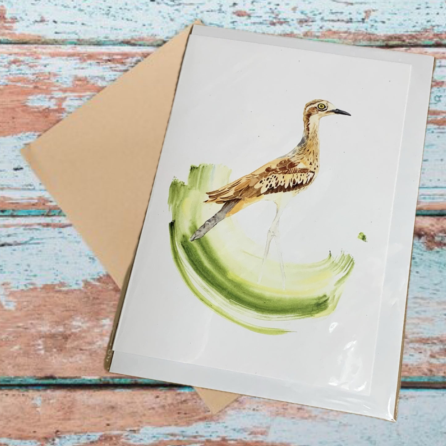 ESZTER'S CREATIONS- "Curlew"- Greeting Card