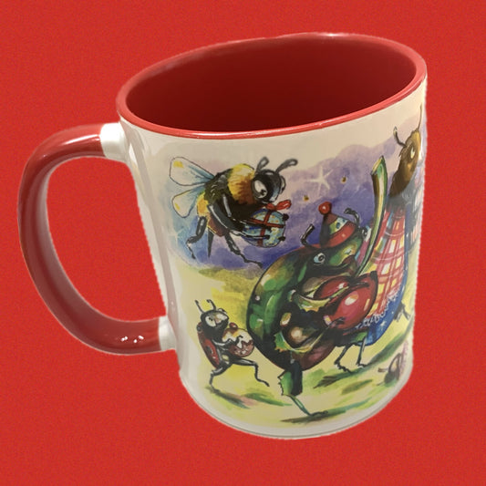 HAYLEY GILLESPIE - "Christmas Beetles"- CHRISTMAS MUG