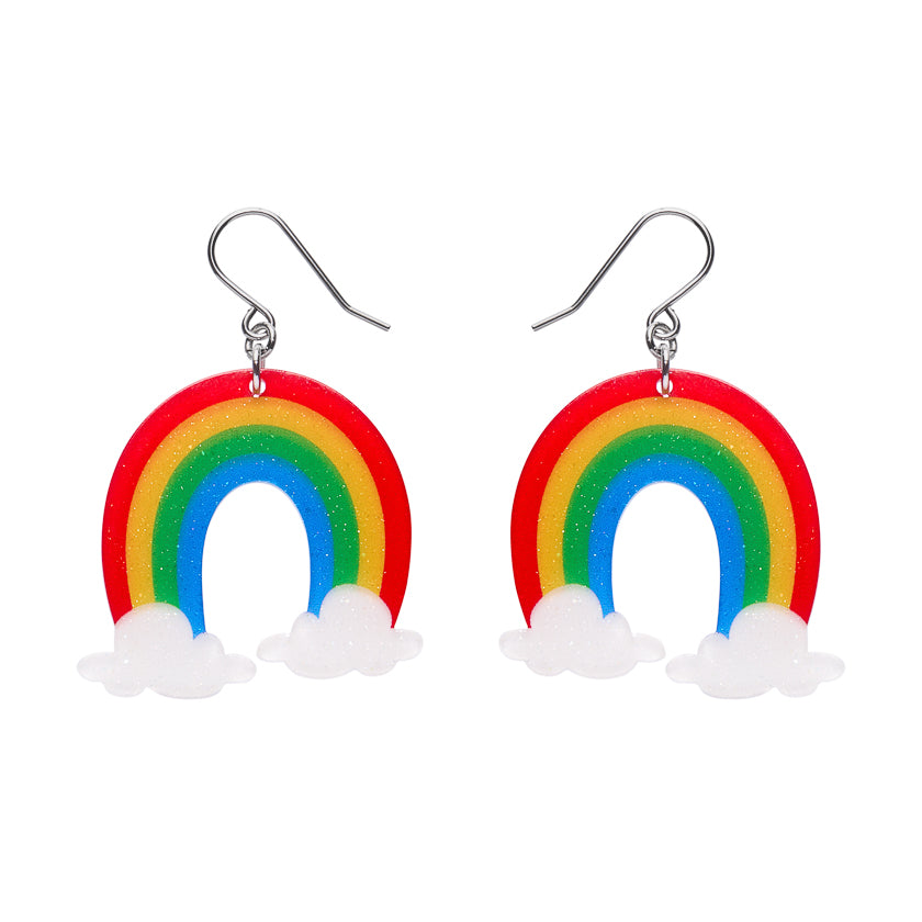 ERSTWILDER - Rainbow Drop Earrings - RAINBOW BRITE COLLECTION