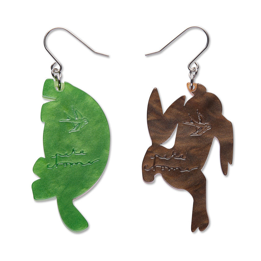 ERSTWILDER - "Lesson Learned" Drop Earrings- Pete Cromer Fairy Tales: Part 2