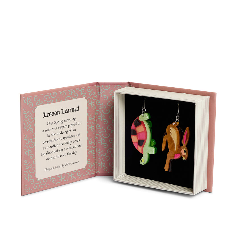 ERSTWILDER - "Lesson Learned" Drop Earrings- Pete Cromer Fairy Tales: Part 2