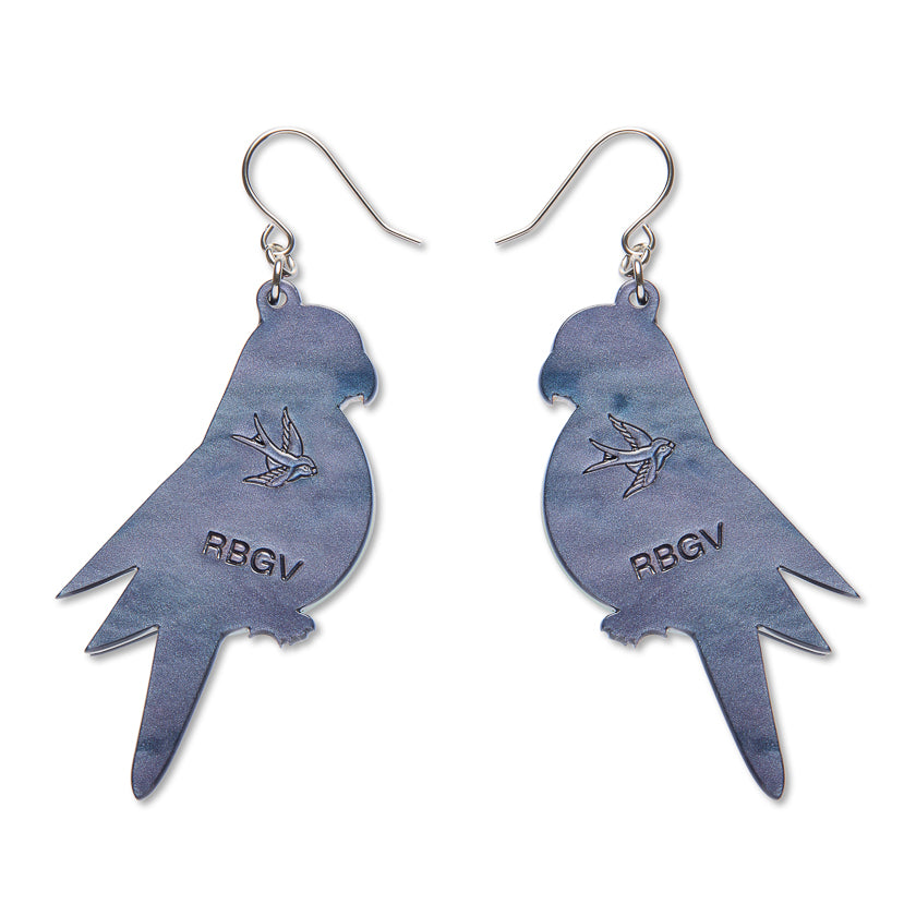 ERSTWILDER - "Eastern Rosella" Drop Earrings - ROYAL BOTANIC GARDENS VICTORIA