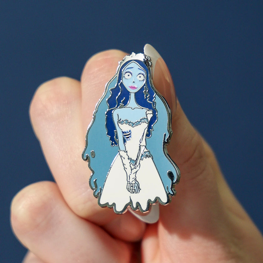 ERSTWILDER - "Emily the Corpse Bride Enamel Pin" - THRILLS AND CHILLS- HALLOWEEN COLLECTION