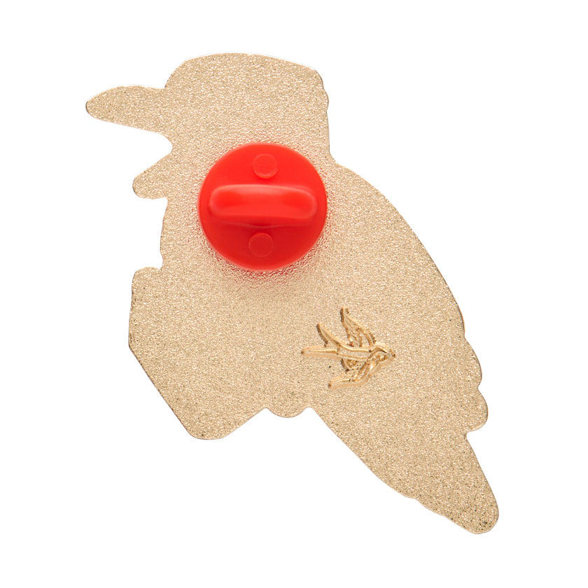 ERSTWILDER - "Kip the Kookaburra" Enamel Pin - MERRY MENAGERIE- CHRISTMAS COLLECTION
