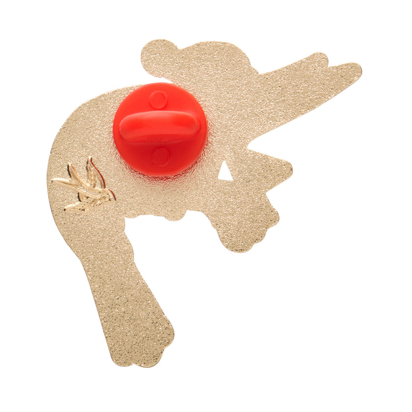 ERSTWILDER - "Pascal the Prawn" Enamel Pin - MERRY MENAGERIE- CHRISTMAS COLLECTION