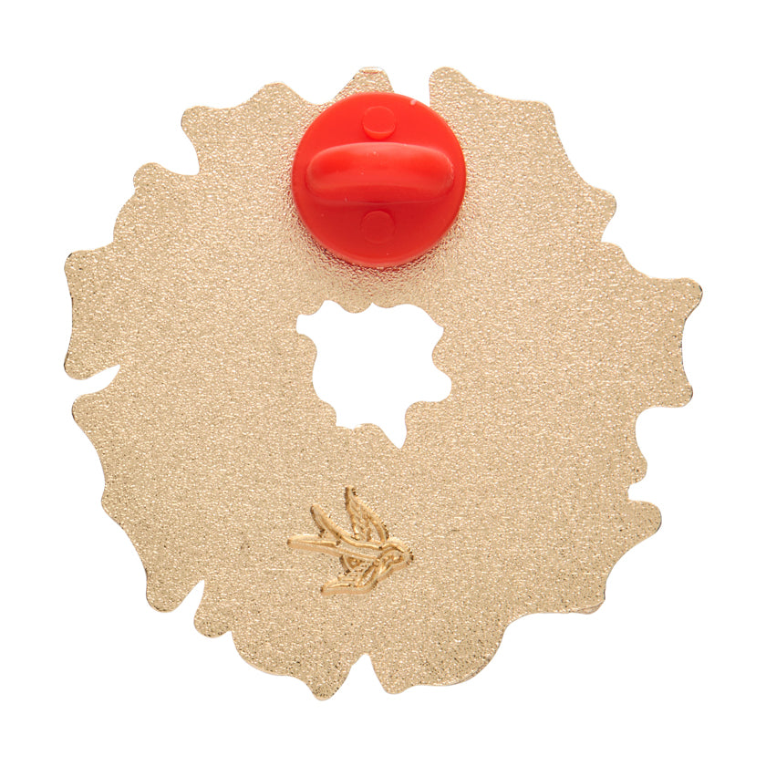 ERSTWILDER - "Forest Wreath" Enamel Pin - MERRY MENAGERIE- CHRISTMAS COLLECTION