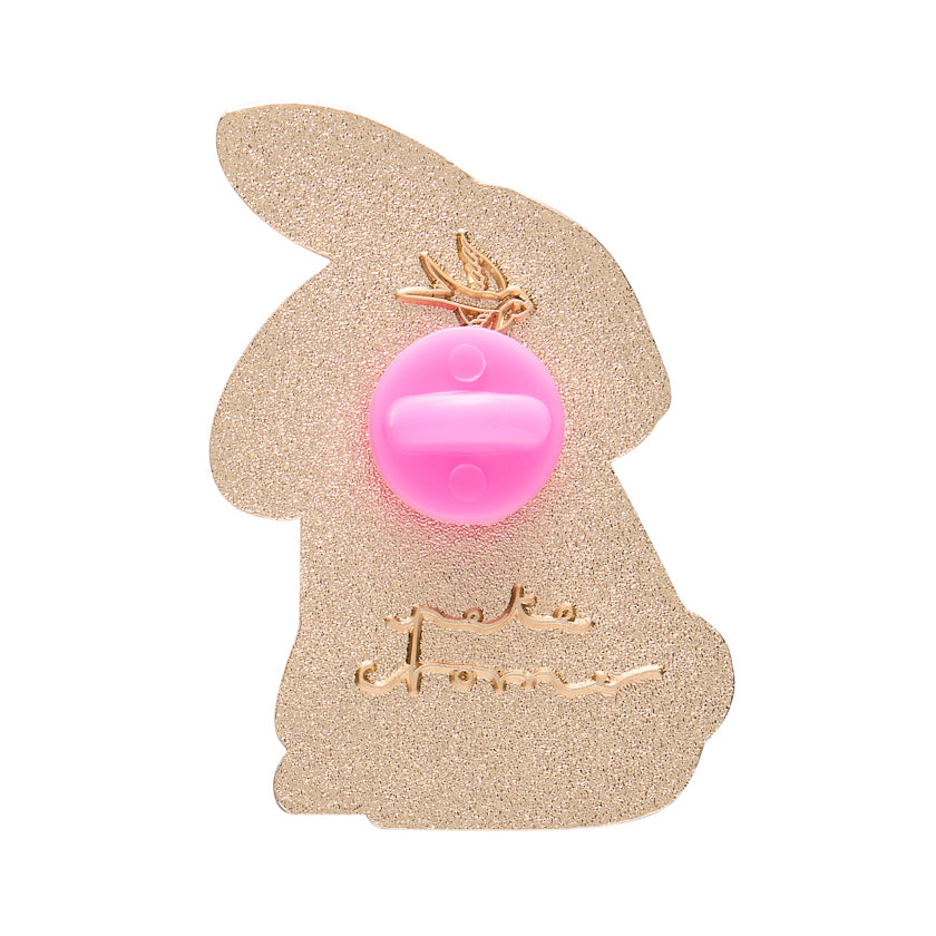 ERSTWILDER - Milo the Bunny Enamel Pin - PETE CROMER COLLECTION