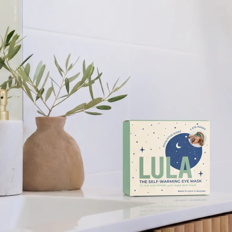 LULA - EUCALYPTUS AND TEA TREE SELF-WARMING EYE MASK (5 MASKS)